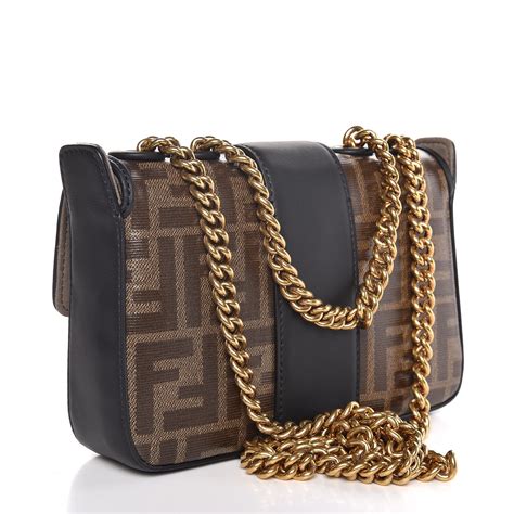 Fendi Mini Double F Crossbody Bag